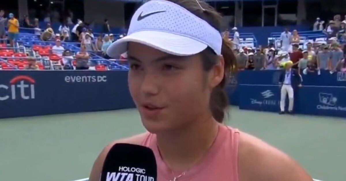 Emma Raducanu makes classy Naomi Osaka gesture after blitzing rival | Tennis | Sport