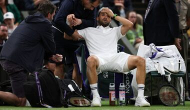 Wimbledon star who was hospitalised during match gets another heartbreaking blow | Tennis | Sport