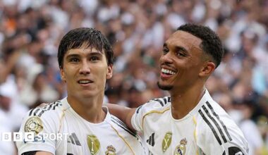 Trent Alexander-Arnold and Gonzalo Garcia