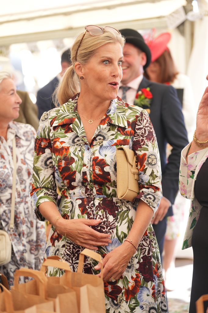 The Duchess of Edinburgh during her visit to the Kent County Show at the Kent Showground, Maidstone. 