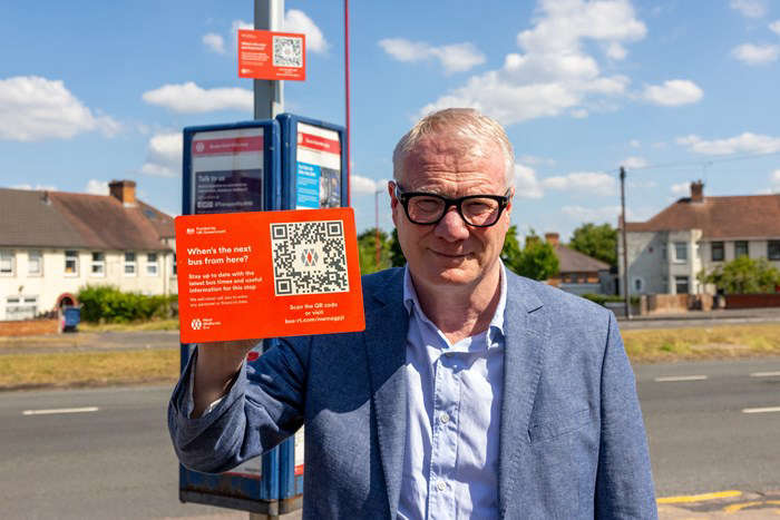 Instant bus departure information at your fingertips