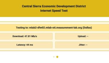 Group seeks data on internet reliability in Central Sierra | News