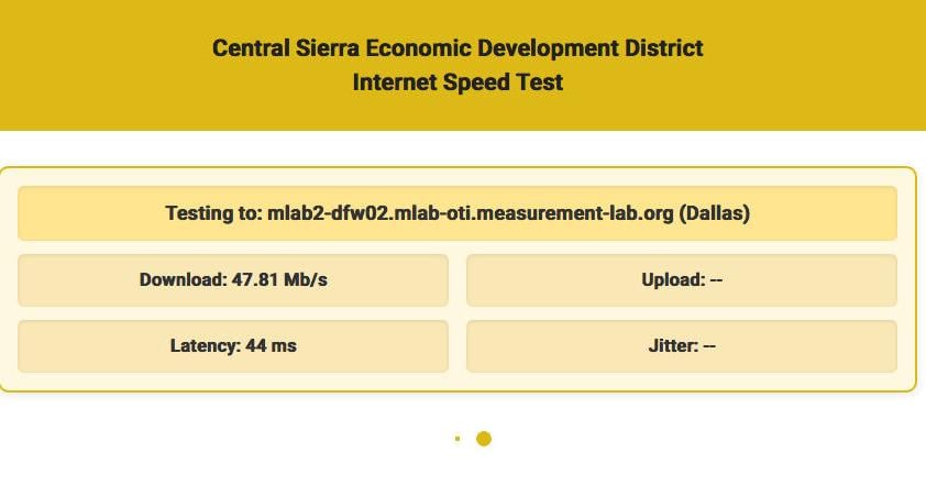 Group seeks data on internet reliability in Central Sierra | News