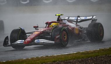 Action packed race in rainy Silverstone
