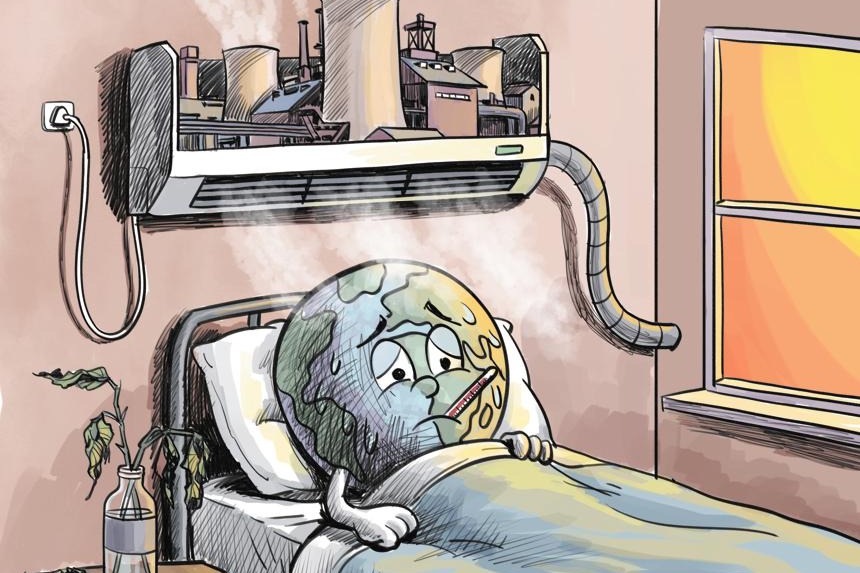 Heatwaves hit Europe - Chinadaily.com.cn