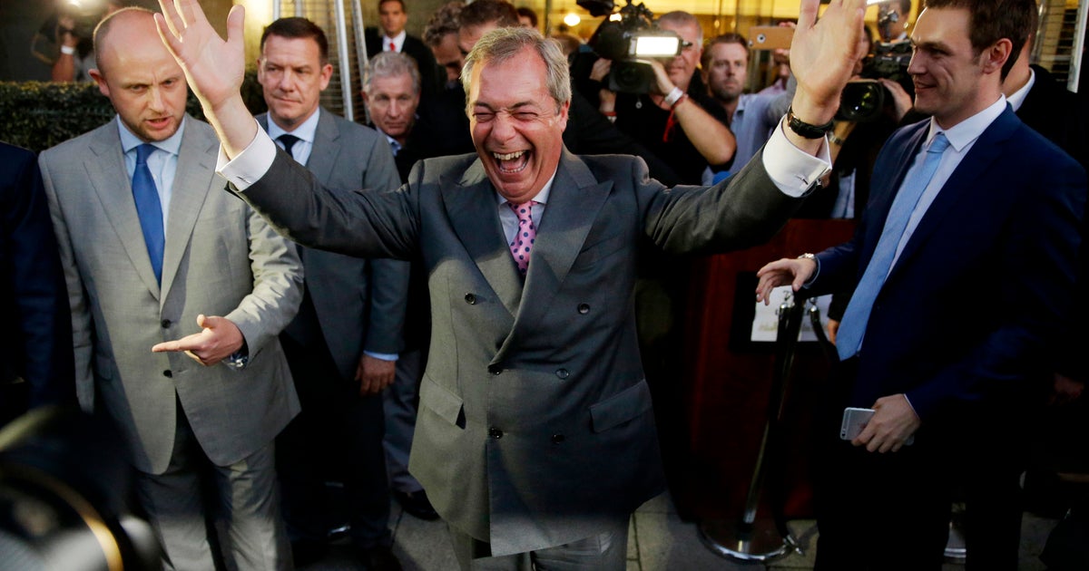 Nigel Farages Brexit Past MP Issues Reminder