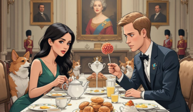 The Breakfast That Broke the Crown: Meghan, Harry, and the Great Cake Pop Crisis