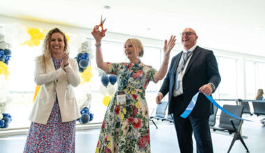 LBA celebrates new terminal extension success with Mayor of West Yorkshire