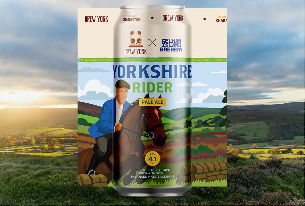 Brew York and Kelham Island Celebrate Yorkshire Day with Launch of Yorkshire Rider