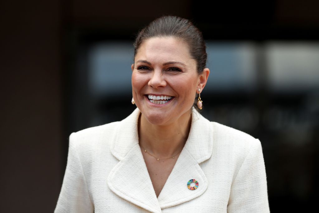 crown princess victoria smiling 
