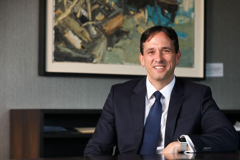 Mike Dawson, the people and digital transformation director at Belfast Harbour