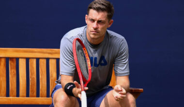 Tennis star reveals he was given heartbreaking news of family death just moments after...