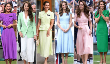 Every outfit Kate Middleton has worn to Wimbledon