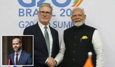 UK to sign 'biggest deal since Brexit' as Starmer and Modi agree 'historic' India trade...