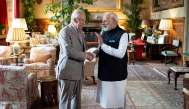 Charles meets Modi at Sandringham following signing of 'historic' trade deal