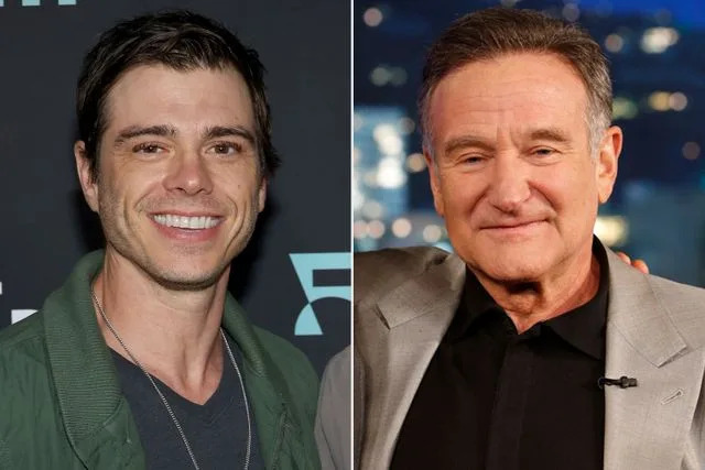 David Livingston/Getty;Randy Holmes/Disney Matthew Lawrence and Robin Williams
