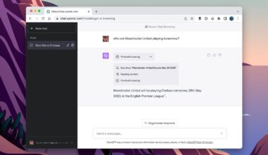 Screenshot: ChatGPT