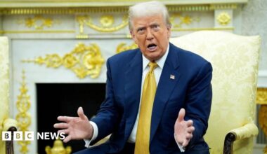 Trump calls Epstein controversy a 'witch hunt' as justice department seeks meeting with Ghislaine Maxwell - live updates