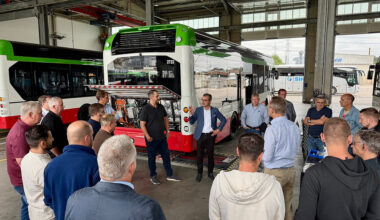 Wrightbus hosts leading German transport operators to accelerate decarbonisation
