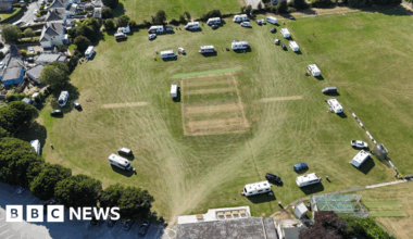 Plymstock cricket club devastated after vans park on pitch
