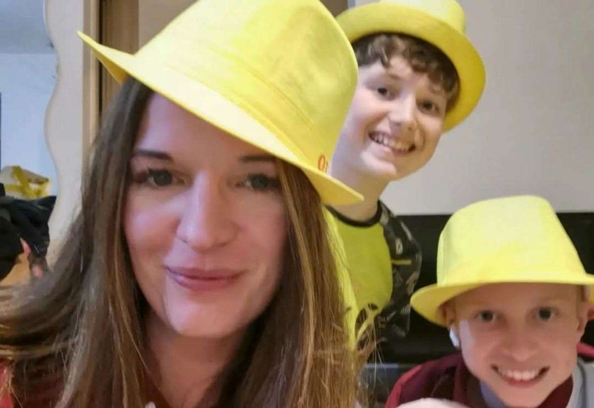 Ashford mum-of-three faces gruelling cancer battle after doctors discovered tumour was larger than first believed