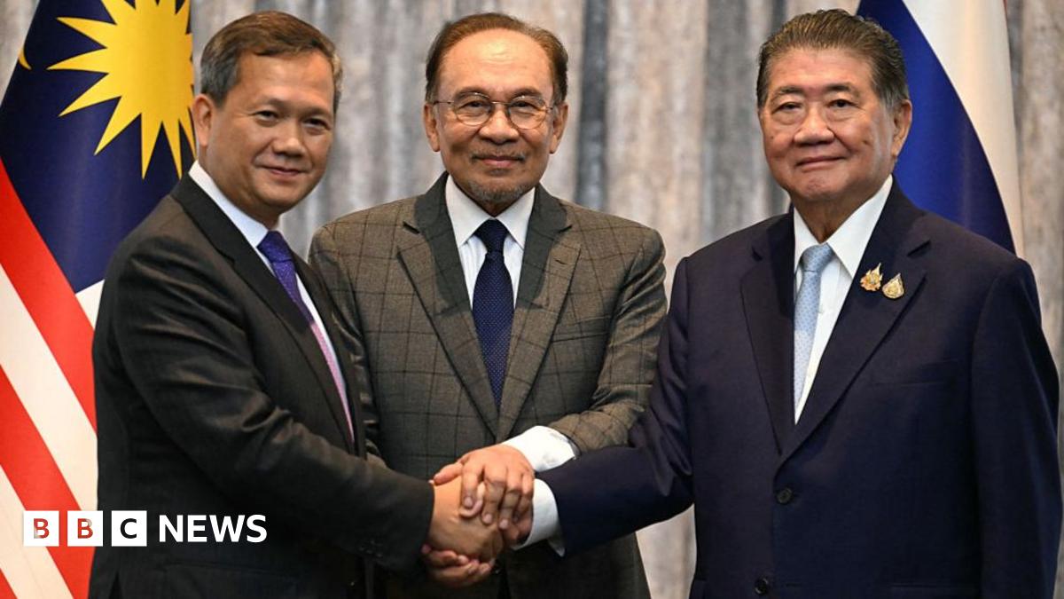 Cambodia and Thailand agree to 'immediate and unconditional ceasefire'