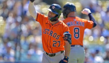 Astros rise, standings tight near All-Star break