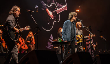 ELO Often features a space theme for all of their on stage sets. Photo by: Carsten Windhorst