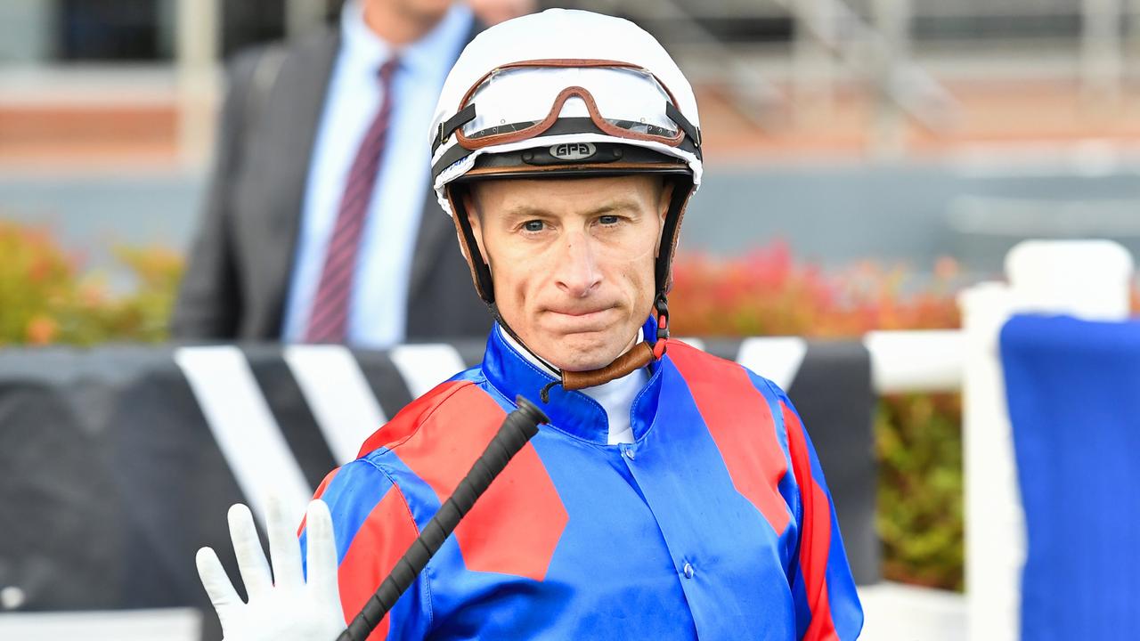 Blake Shinn will be back riding at Sandown next Wednesday. Picture: Racing Photos via Getty Images