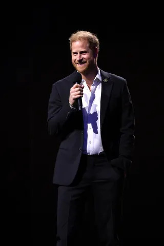 Getty Prince Harry at the 2025 Invictus Games.