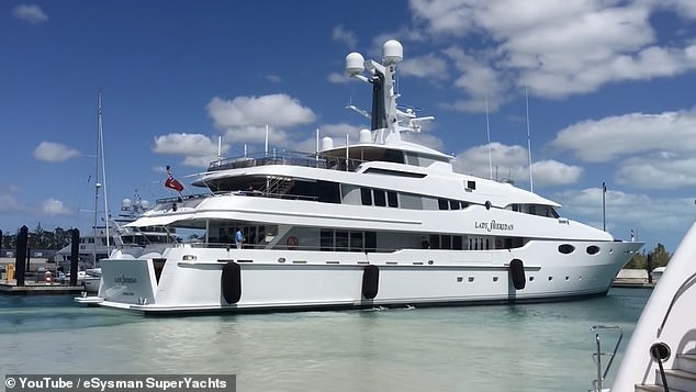 de la Torre's 190-foot $40 million yacht owned by the former cardiac doctor