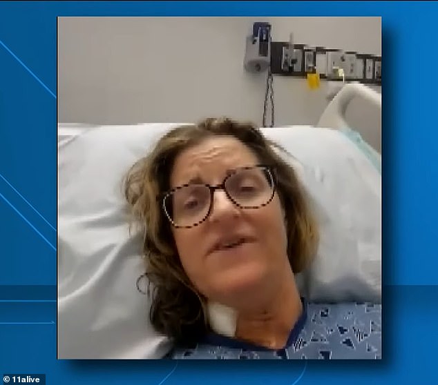 Anne Dillard, from Atlanta, Georgia, revealed that she had been 'practically paralyzed' by her West Nile Virus infection