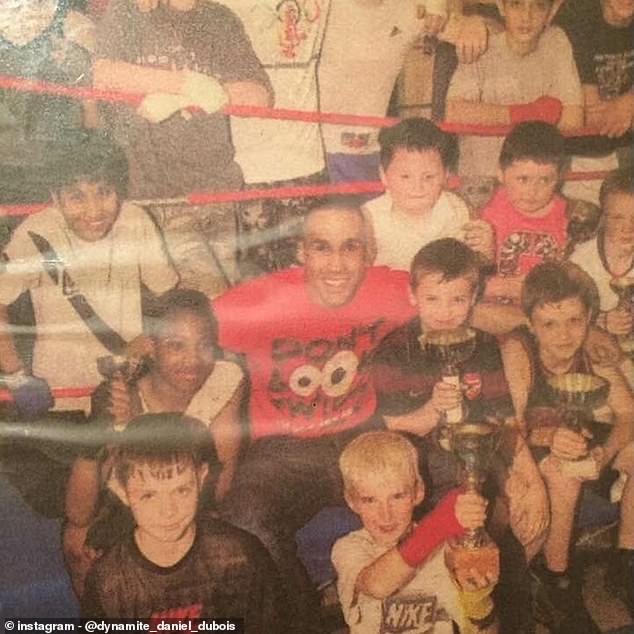 Daniel had to follow a brutal training regime which included laps around their council estate and never ending push-ups which left visible scars