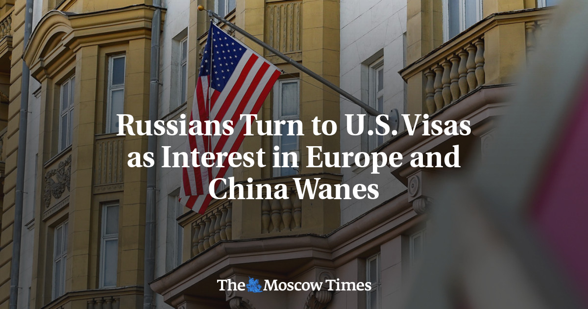 Russians Turn to U.S. Visas as Interest in Europe and China Wanes