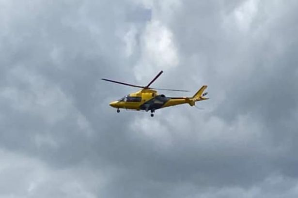 A general image of the Warwickshire and Northamptonshire Air Ambulance