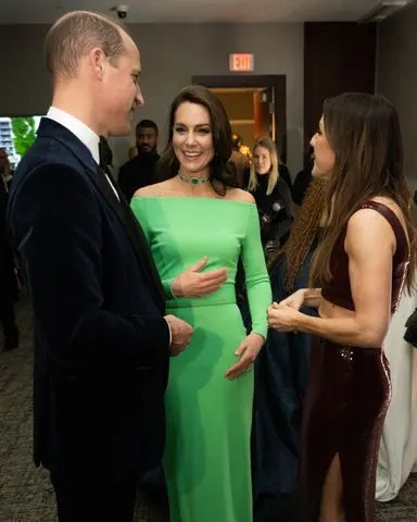 Getty Prince William, Kate Middleton, and Ellie Goulding on December 2, 2022