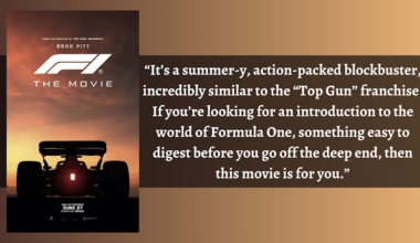 "F1" Formula One Brad Pitt racing movie review