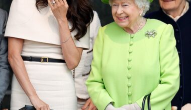 Meghan on her first official engagement, a visit to Chester with the Queen in June 2018