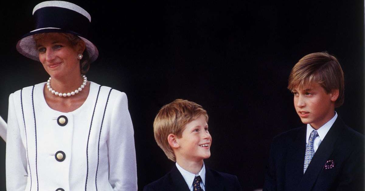 Princess Diana 'Willingly Gave Up' Harry and William to the Royal Family, Claims Former Butler