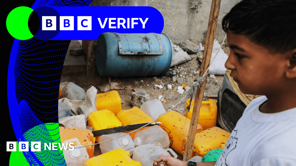 BBC Verify Live: Investigating Gaza water queue strike, and resident doctors' claims about pay