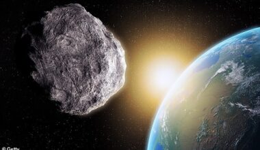 An asteroid the size of the Leaning Tower of Pisa is expected to come within 400,000 miles of Earth on Monday, July 28 (Stock Image)