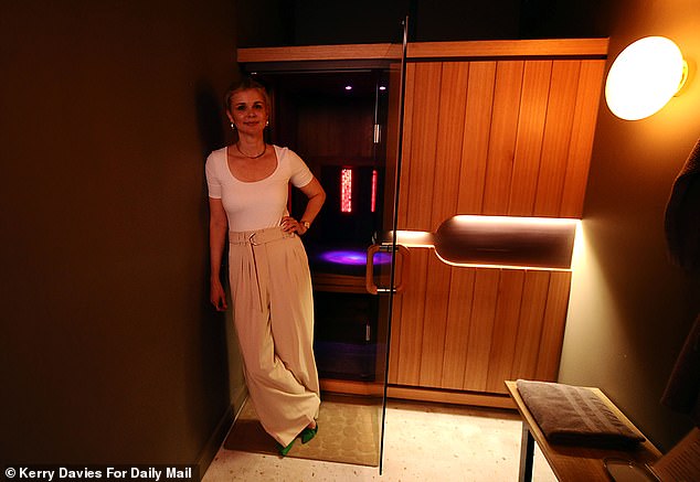 The mother-of-two wanted to build her business in the UK after trying out infra-red therapy in the US