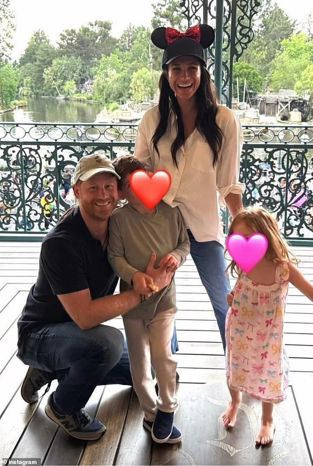 Harry and Meghan have increased the amount of personal content they share, including this snap from Disneyland, but I fear hiring a PR chief without a journalistic background is a misstep