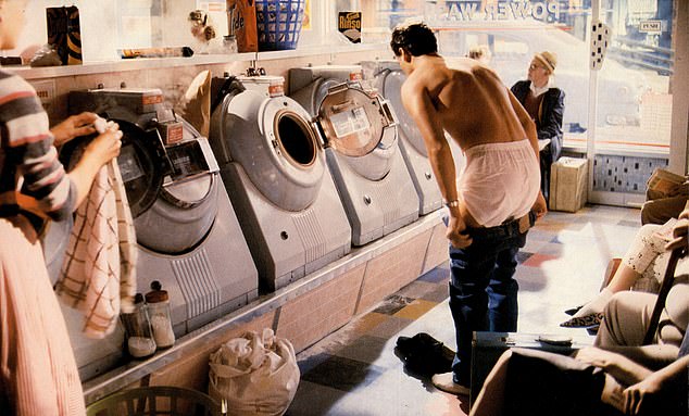 The Levi's poster Kate referred to was likely from the iconic 1985 Levi's launderette advert featuring Nick Kamen