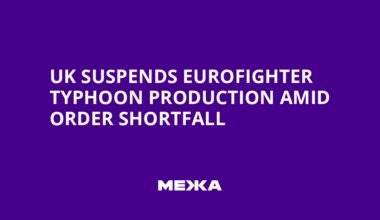UK Suspends Eurofighter Typhoon Production Amid Order Shortfall