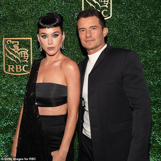 Last week , a source told Us Weekly: 'Katy and Orlando have split but are amicable,' while also adding that the separation has been 'not contentious' thus far; seen last September