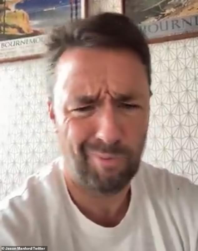 Manford refused to delete the post, explaining that he wanted to leave it up to warn people