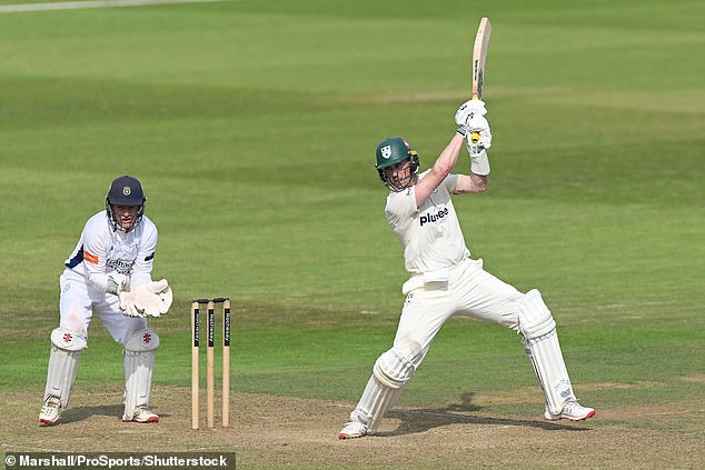 Worcestershire's Adam Hose walloped 266 runs on the first day at the Utilita Bowl against Hampshire