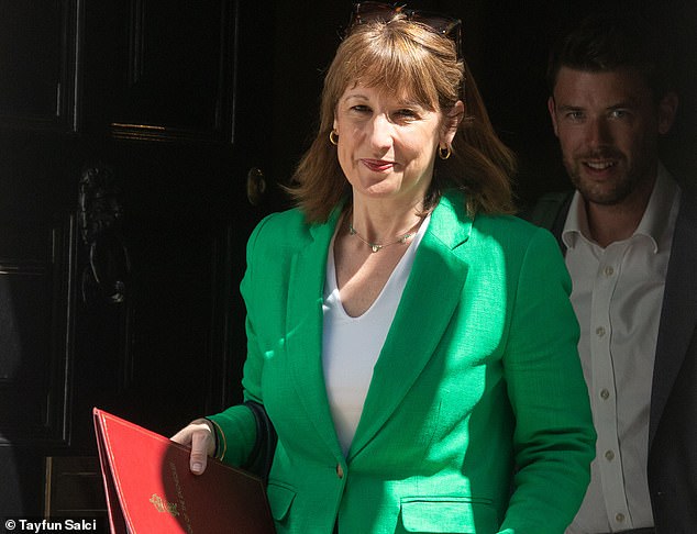 Backing Britain: Chancellor Rachel Reeves (pictured) believes that not enough money is being invested with too many people opting for the security of cash
