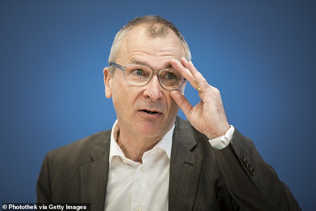 President of the German-Israeli Society Volker Beck (above) thanked the German authorities for thwarting the alleged plot after Ali. S had reportedly been scouting the society's HQ